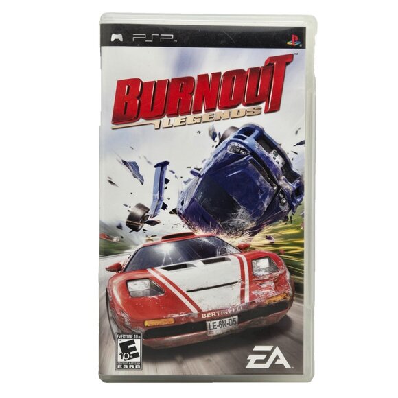 Burnout Legends Sony PSP 2005 Great Condition Tested and Working - Picture 1 of 8